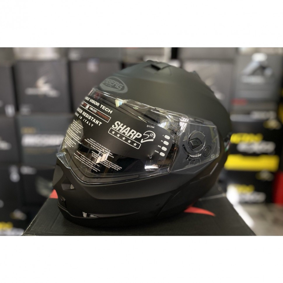 Caberg duke 2 negro mate 2025