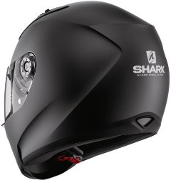 Мотошлем Shark Ridill Blank, цвет Черный Матовый
