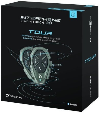 Мотогарнитура Bluetooth Interphone Tour двойная