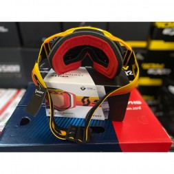 Очки Scott Prospect Snow Cross Orange/Yellow Enhancer Red Chrome