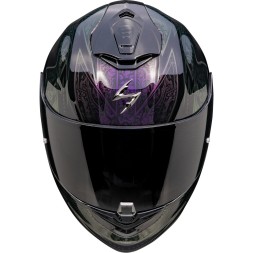 Мотошлем Scorpion Exo-1400 Evo II Fantasy, цвет Черный/Хамелеон