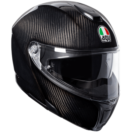 Мотошлем AGV Sportmodular Solid Glossy Carbon