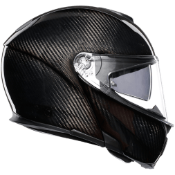 Мотошлем AGV Sportmodular Solid Glossy Carbon