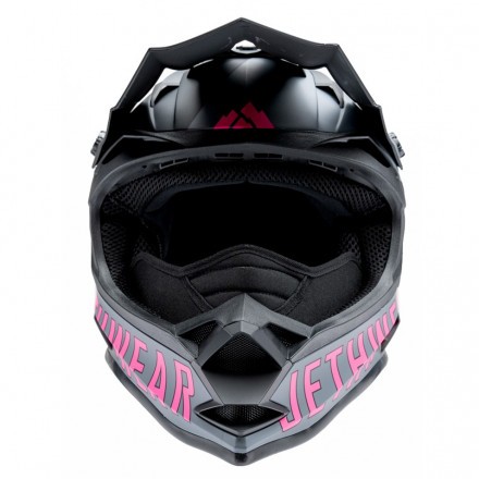 Шлем Jethwear Phase Black Grey Pink