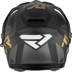 Шлем FXR Maverick X Black/Gold с подогревом 