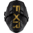 Шлем FXR Maverick X Black/Gold с подогревом 