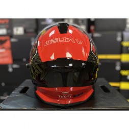 Шлем 509 Delta V Carbon Racing Red с подогревом 