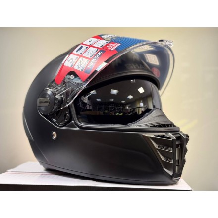 Мотошлем Shark Spartan Rs Blank, цвет Черный Матовый