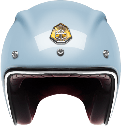 Мотошлем Guang Open Face Azur