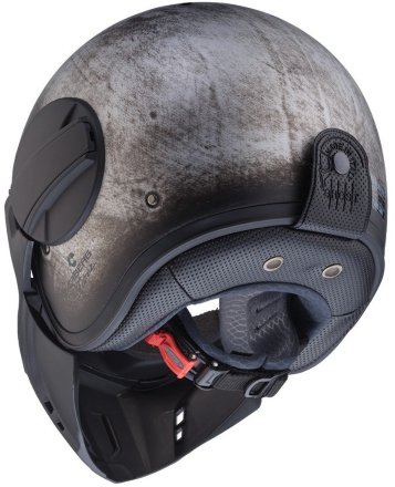 Мотошлем Caberg Jet Ghost Iron, цвет Серый Матовый/Черный Матовый