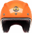 Мотошлем Guang Open Face Orange