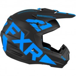 Шлем FXR Torque Team Black Blue Quick Release