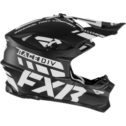 Шлем FXR Blade Race Div Black/White