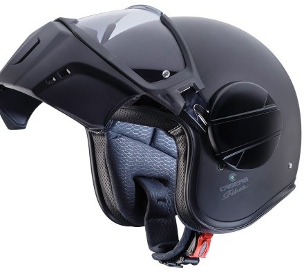 Мотошлем Caberg Jet Ghost, цвет Черный Матовый