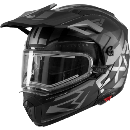 Шлем FXR Maverick X Black/Titanium с подогревом