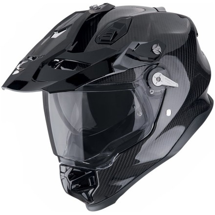 Мотошлем Scorpion Exo ADF-9000 Carbon Air Solid цвет Карбон