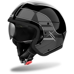Шлем Airoh J110 Raster Dark Grey Gloss