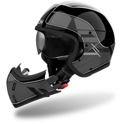 Шлем Airoh J110 Raster Dark Grey Gloss