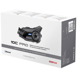 Bluetooth мотогарнитура и экшн-камера SENA 10C PRO