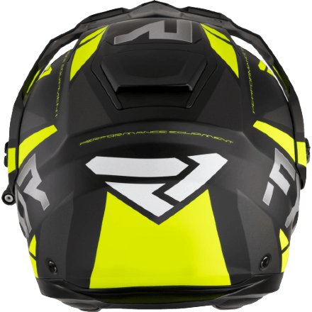 Шлем FXR Maverick X Black/Hi Vis  с подогревом 