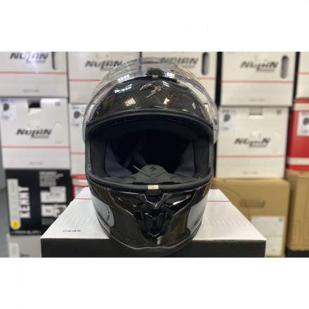 Мотошлем Scorpion EXO-R1 Evo Carbon Air Solid, цвет Карбон 