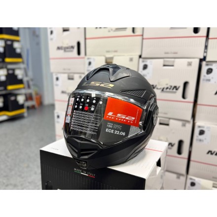 Мотошлем LS2 FF901 Advant X Solid, цвет Черный Матовый  