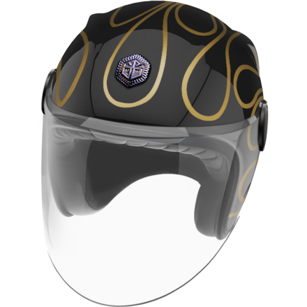 Мотошлем Guang Jet Bobberbeard