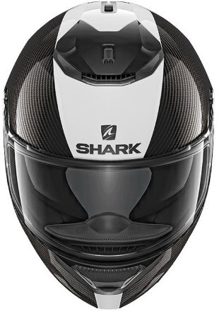 Мотошлем Shark Spartan Carbon, цвет Карбон/Белый/Серый