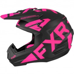 Шлем FXR Torque Team Black Pink Quick Release