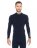Мужская футболка Brubeck Extrim Merino 78% шерсти, цвет Синий