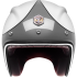 Мотошлем Guang Open Face Speedrun V.1 (Silver & White)