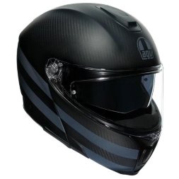 Мотошлем AGV Sportmodular Multi Dark Refractive Carbon/Black