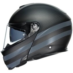 Мотошлем AGV Sportmodular Multi Dark Refractive Carbon/Black