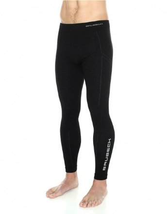 Мужские кальсоны Brubeck Extrim Merino 78% шерсти, цвет Черный