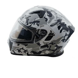Шлем AiM JK906 Camouflage с электрообогревом 