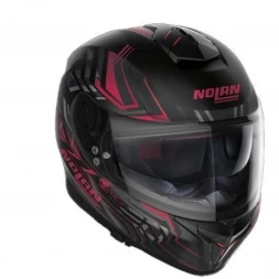 Мотошлем Nolan N80-8 Turbolence N-Com 079 Black/Grey/Pink