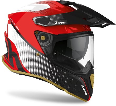 Мотошлем Airoh Commander Progress Red Gloss