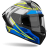 Мотошлем AIROH Matryx Rider Blue Gloss