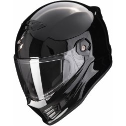 Мотошлем Scorpion Exo Covert-FX Solid, цвет Черный 
